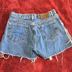 Calvin Klein High-Waist Denim Shorts